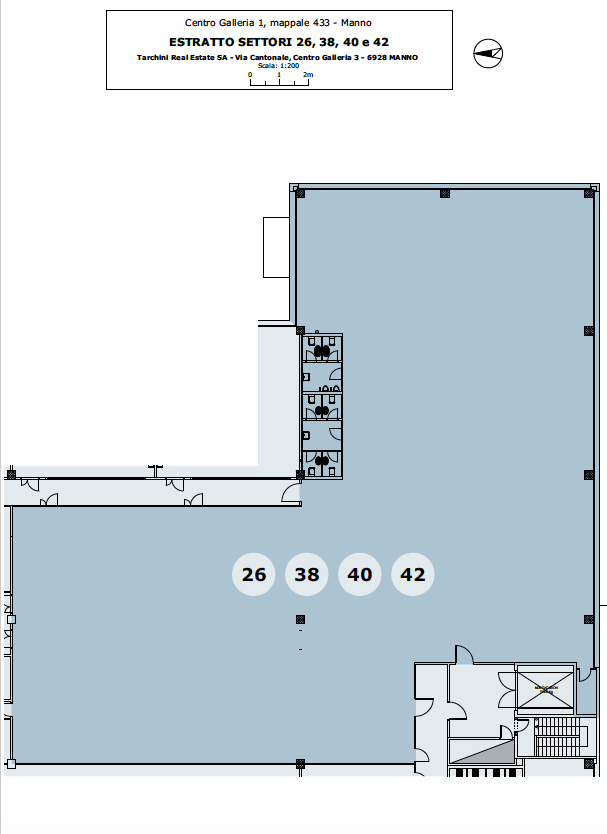 1115m² industrial object