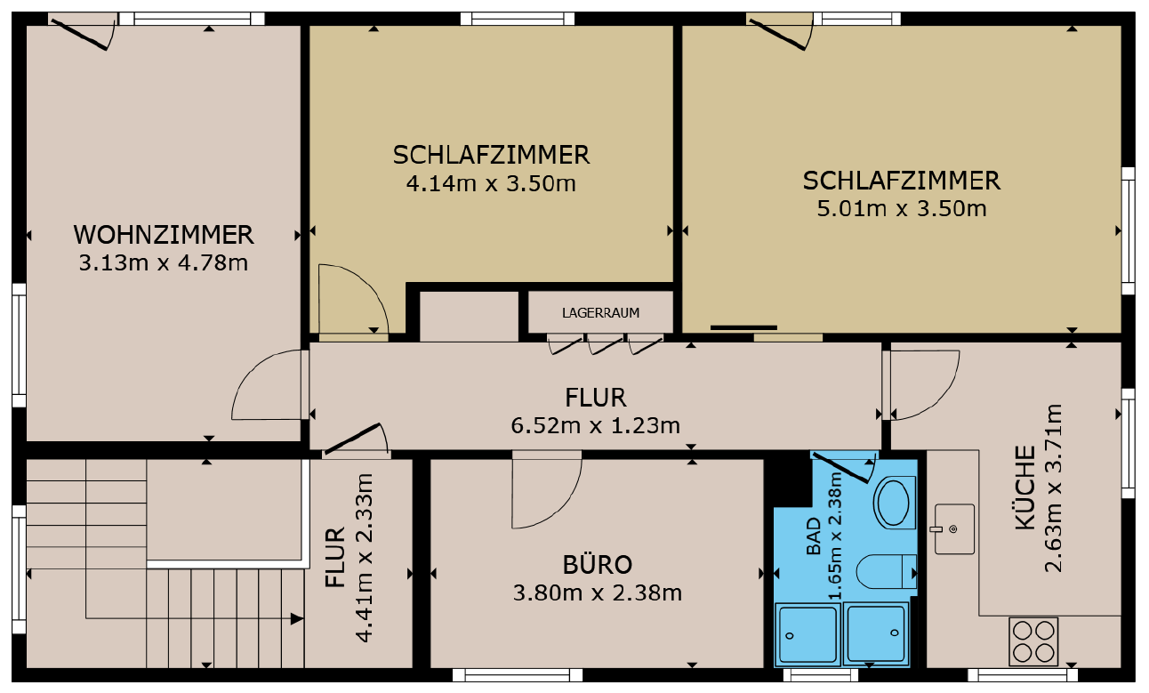 4 rooms apartment, photo 9 of 9