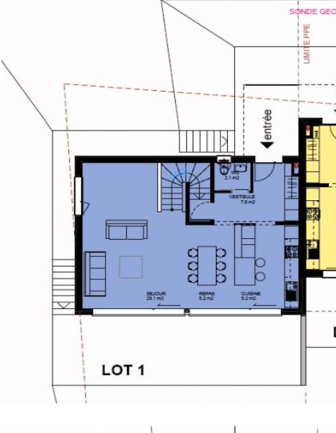 3 ½ rooms single house