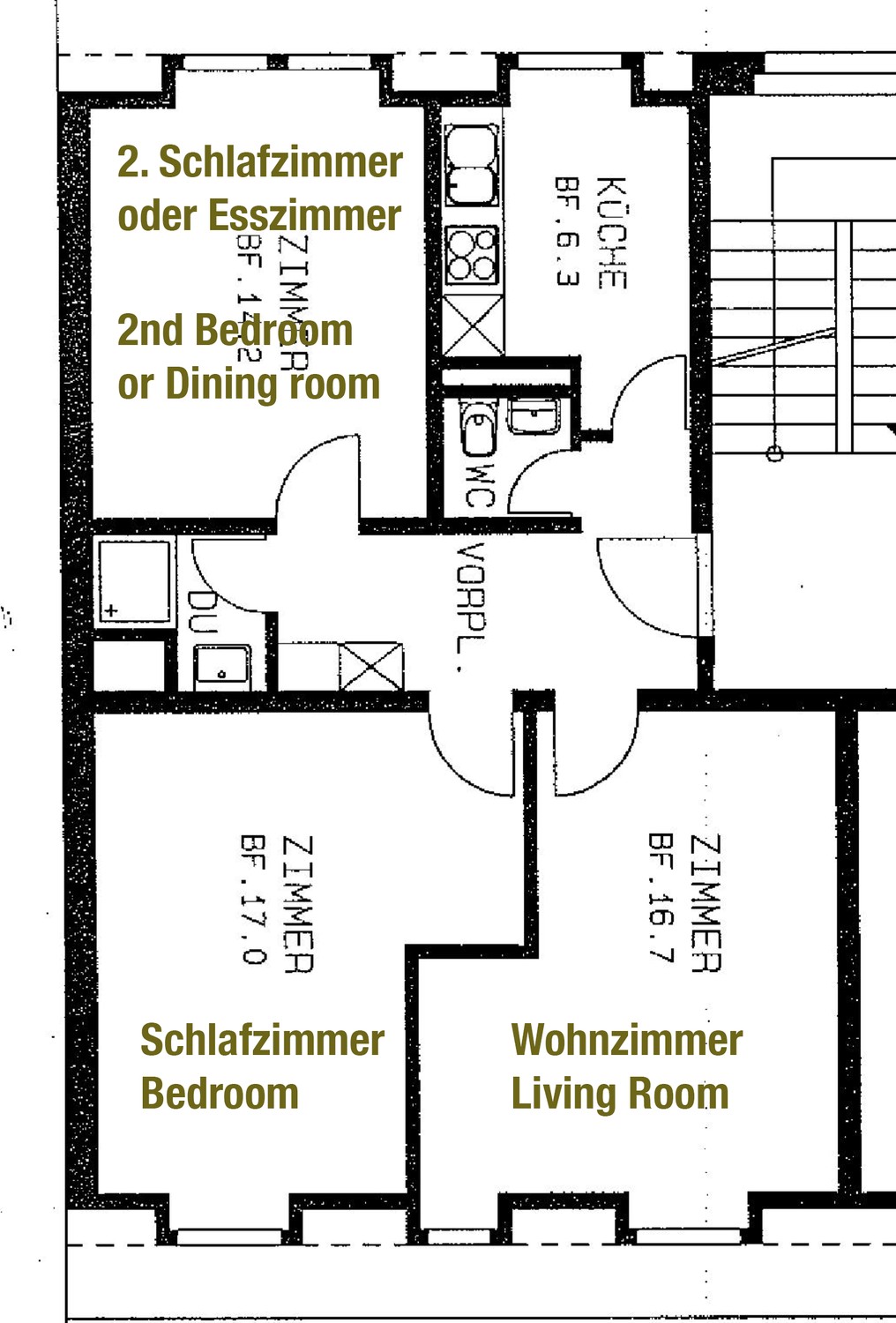 3 rooms apartment, photo 9 of 9