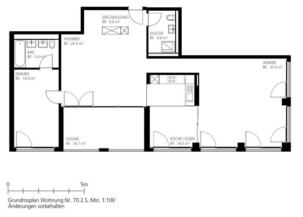 3 ½ rooms apartment, photo 9 sur 9