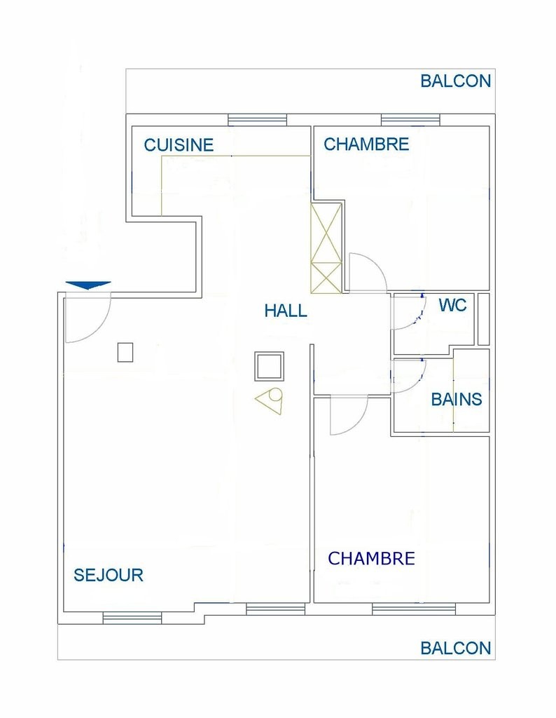 4 rooms apartment, photo 2 of 10