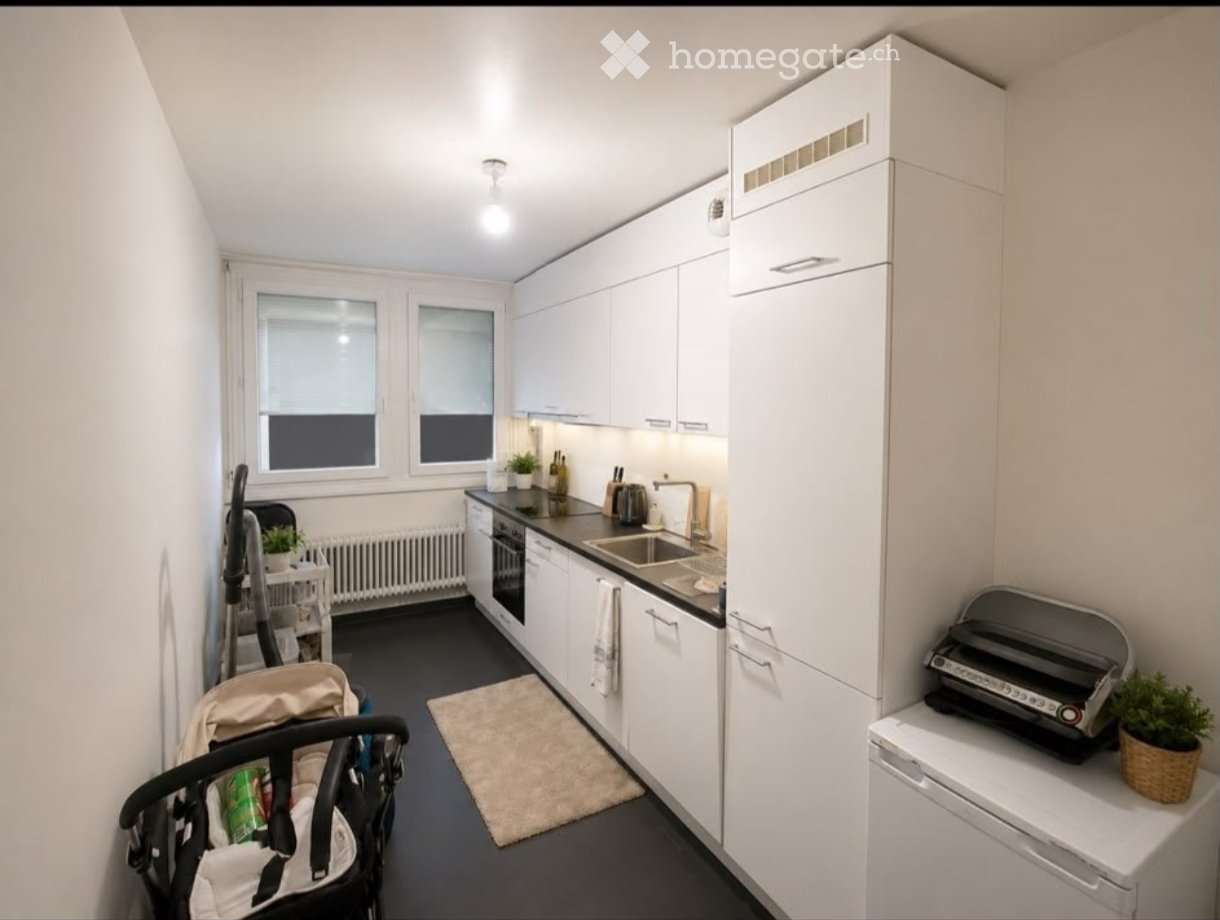 4 room apartment
Ground floor 4-room apartment, comprising 2 bedrooms, living room, bathroom and separate W.C.   
No balcony.   
  
Video available and possibility of visit for solvent application.   
  
Commission to be expected in case of allocation788837636, photo 4 of 5