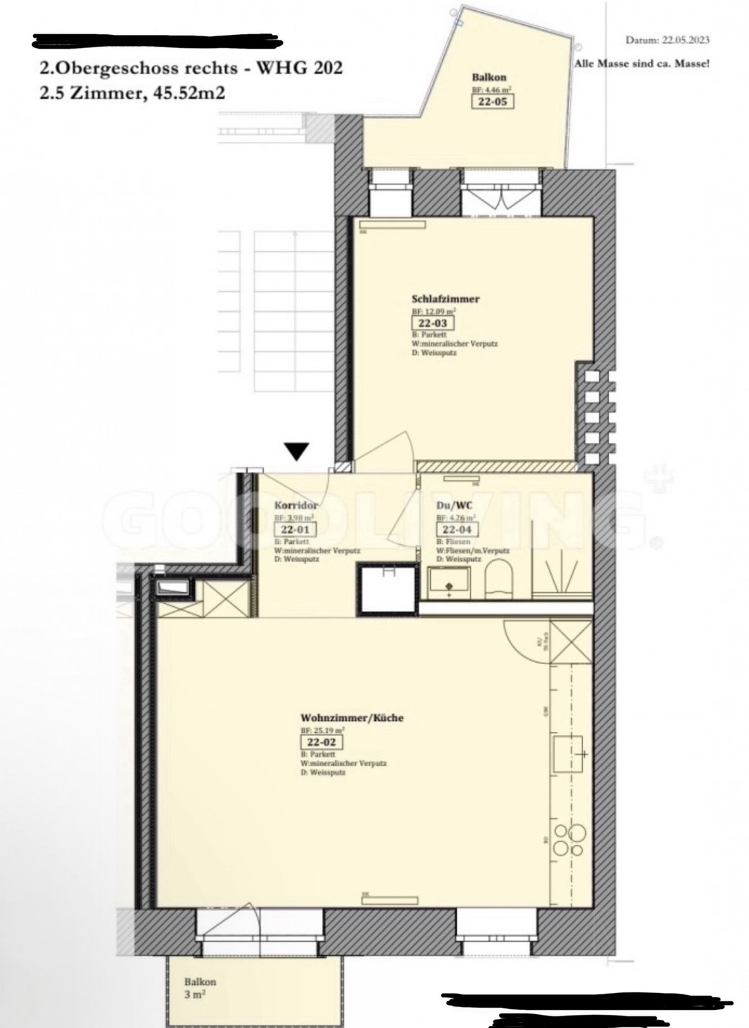 2 ½ rooms apartment, photo 6 of 6