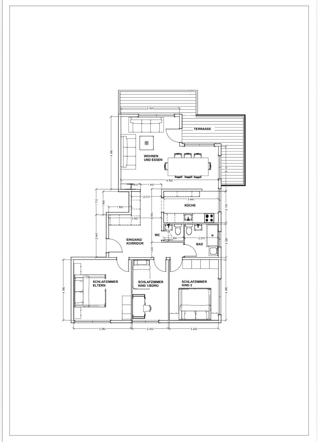 2 ½ rooms apartment