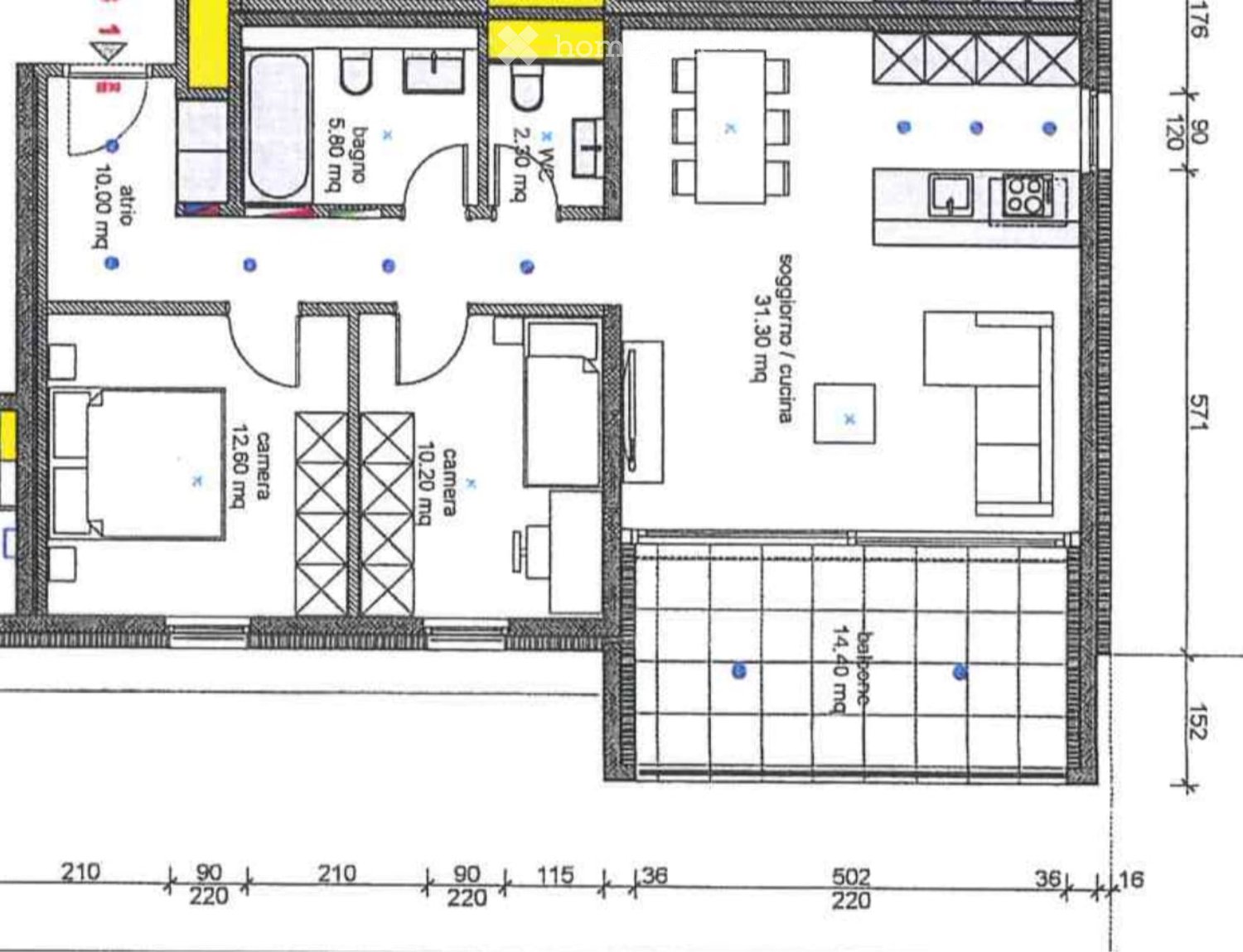 3 rooms apartment, photo 5 sur 5