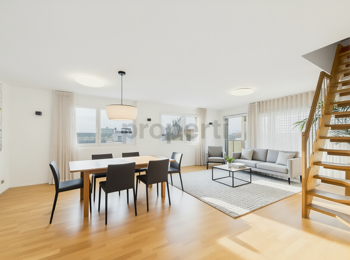 2 ½ room attic flat