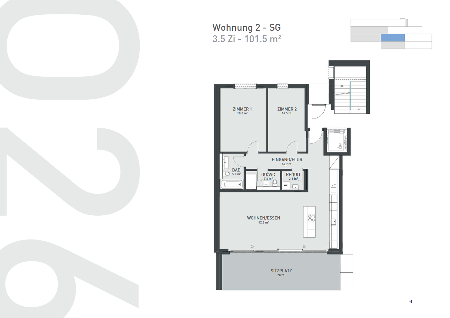 3 ½ rooms apartment, photo 9 of 9