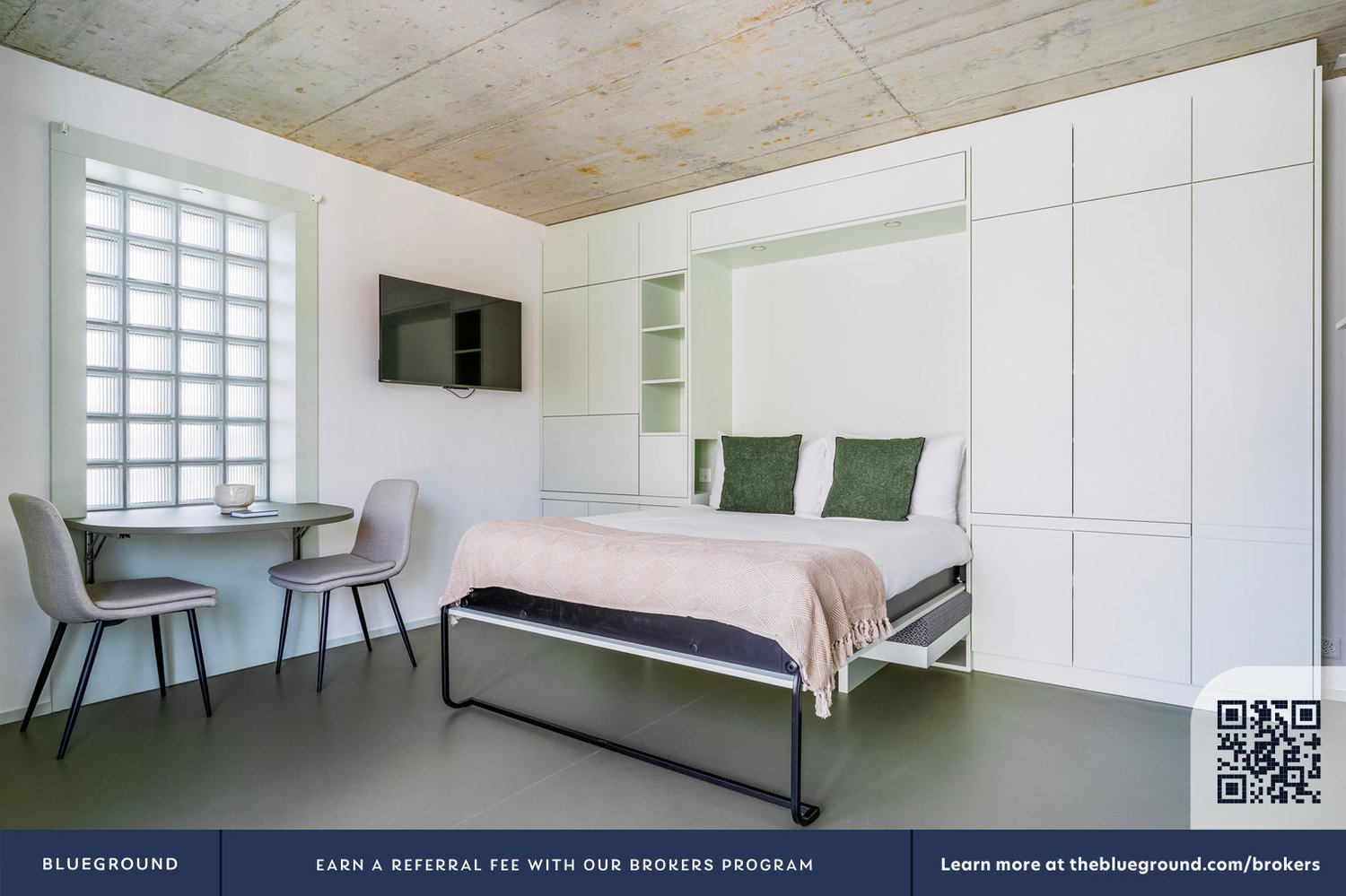 1 ½ pièces appartement meublé