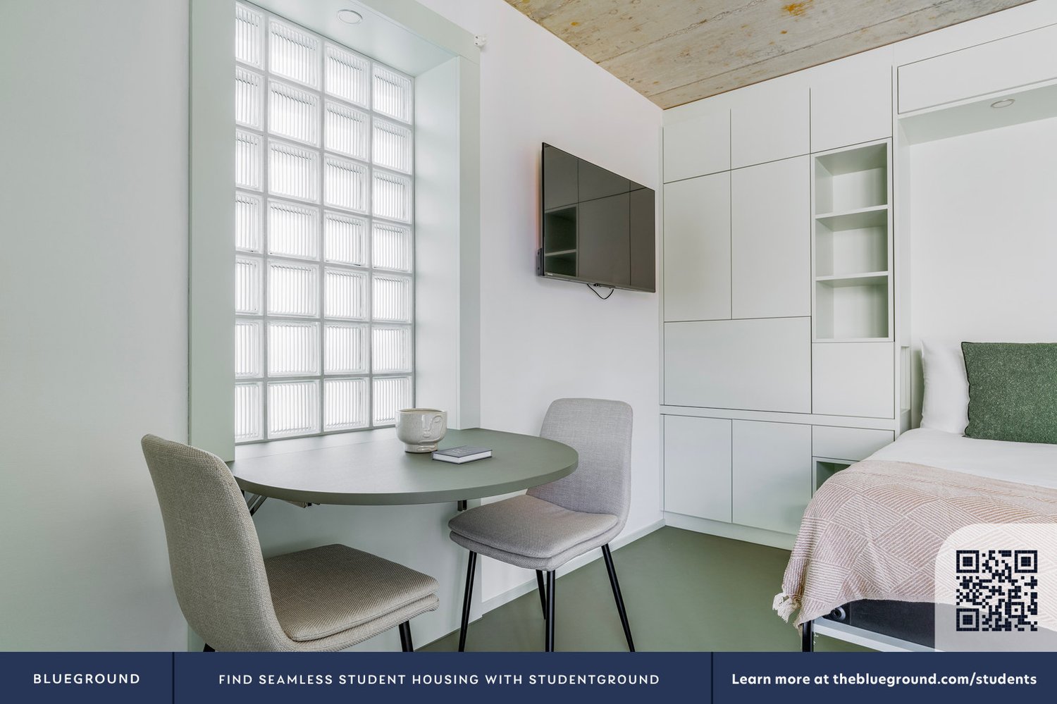 1 ½ pièces appartement meublé