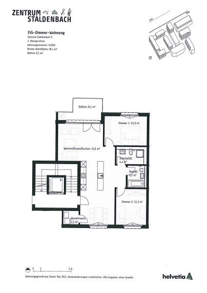 3 ½ rooms apartment, photo 9 of 9