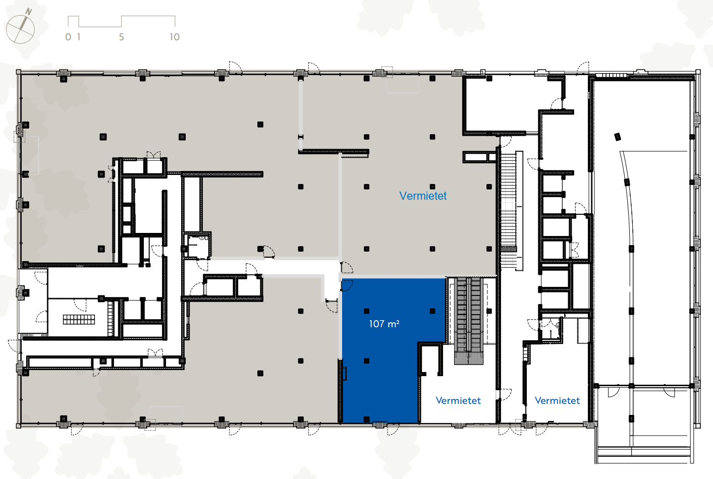 107m² commercial