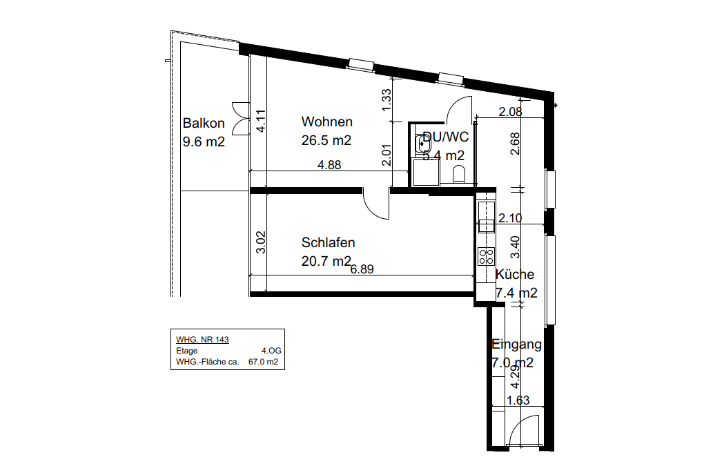Appartamento di 2 ½ locali, foto 7 di 7