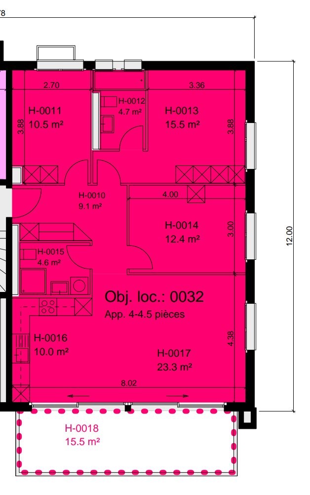 4 ½ rooms apartment, photo 4 of 4