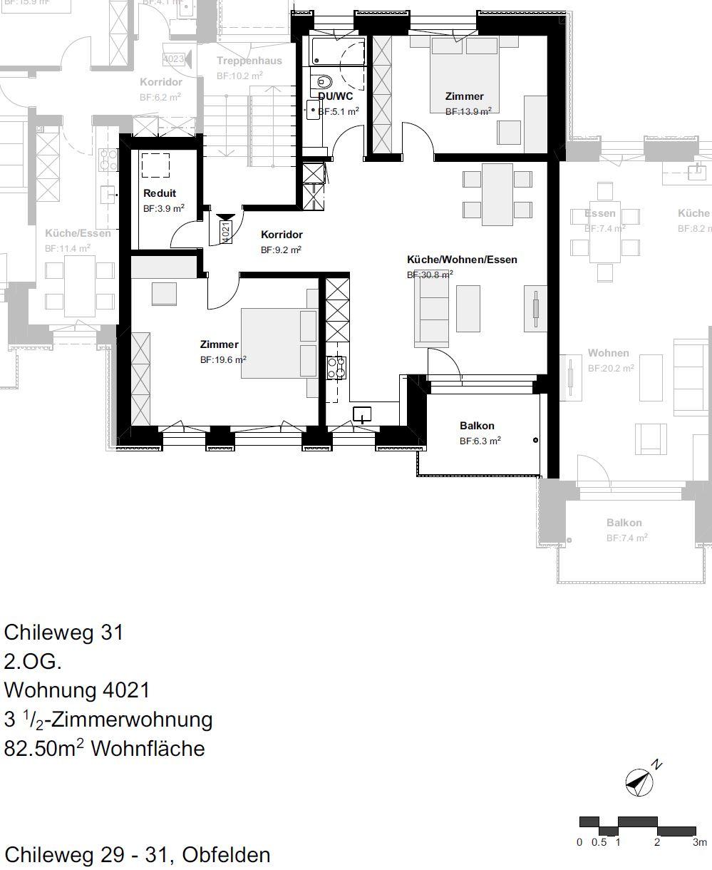 Appartamento di 3 ½ locali, foto 9 di 9