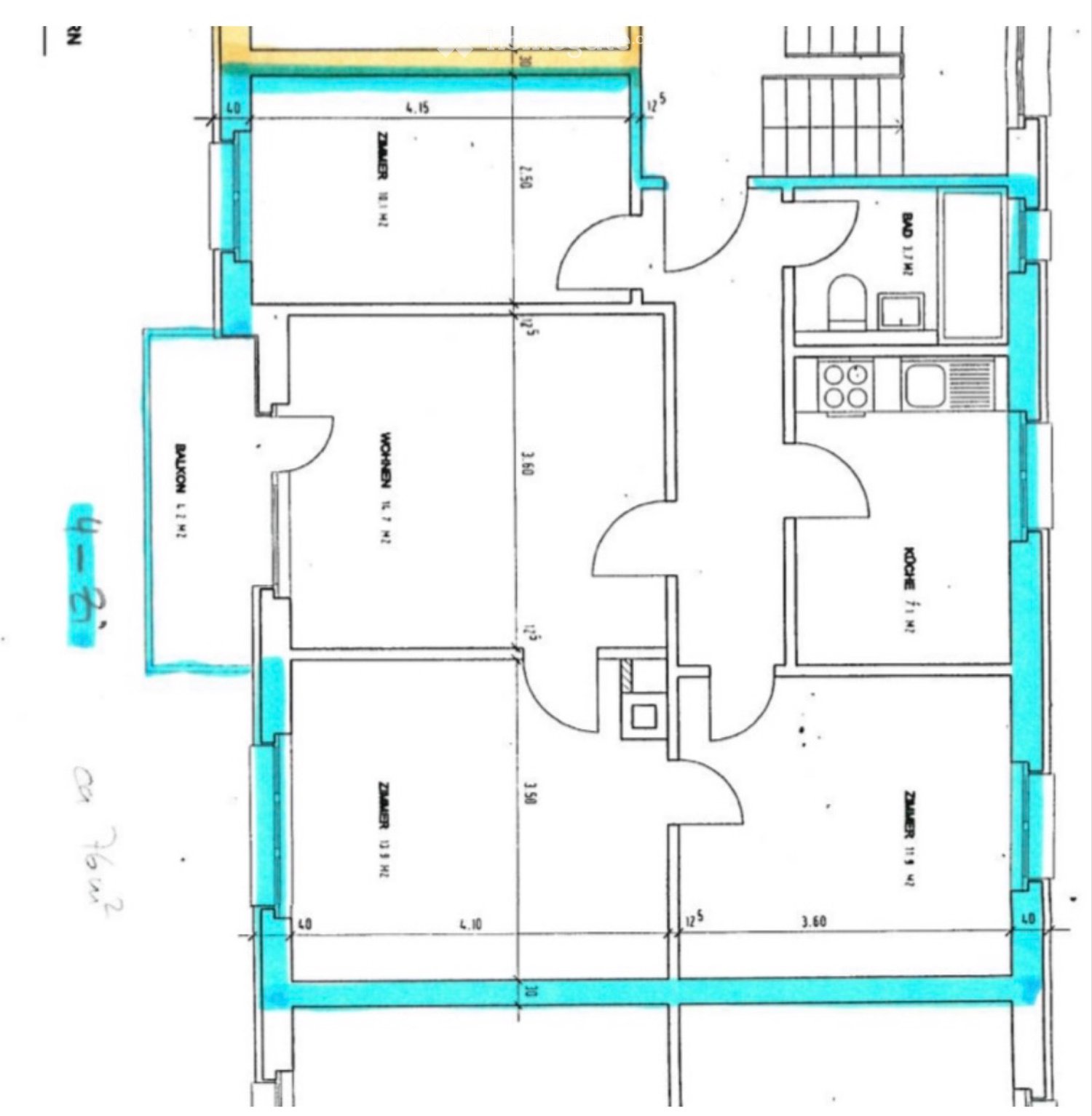 Appartement 4 pièces