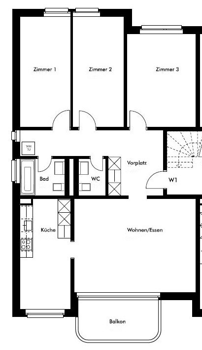 Room in a shared flat
