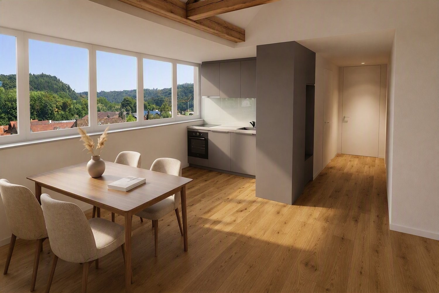 2 rooms roof flat, photo 4 of 6