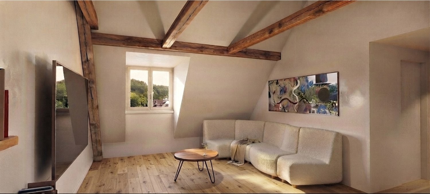 2 rooms roof flat, photo 1 of 6