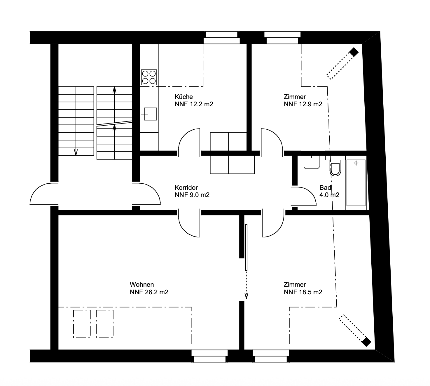 Appartement de 3 ½ pièces, photo 2 sur 10