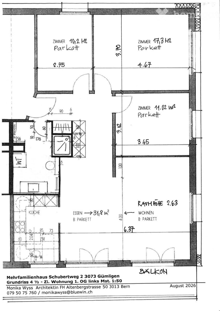 4 ½ rooms apartment
