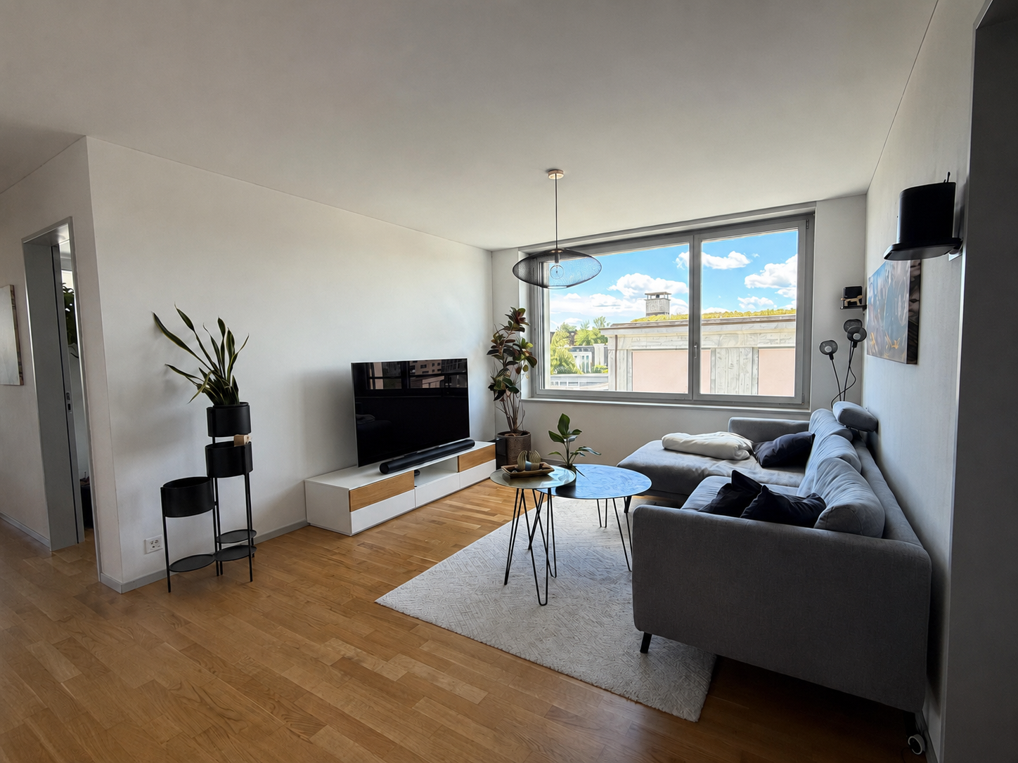 3 ½ rooms furnished flat