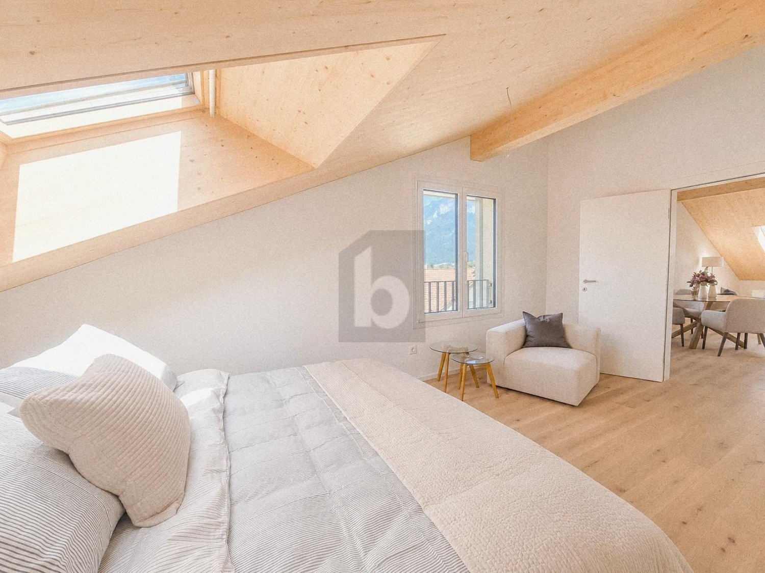 3 ½ pièces appartement au dernier étage