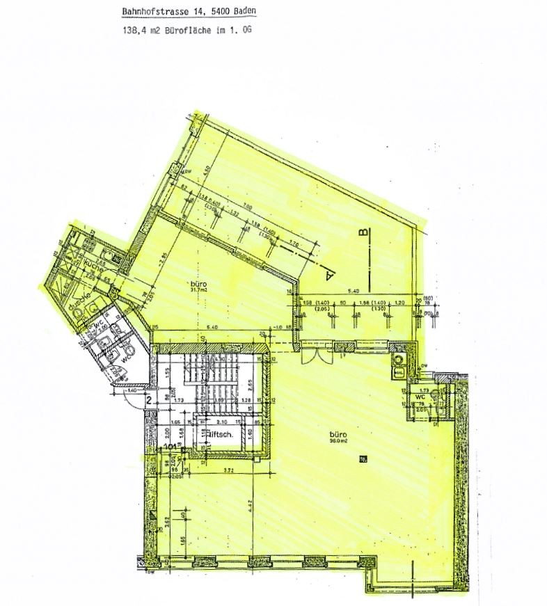 138m² office, photo 1 of 6