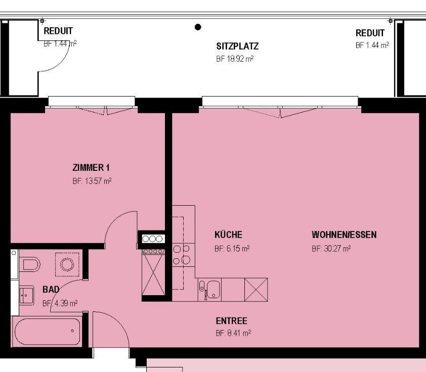 Appartamento di 2 ½ locali, foto 7 di 7