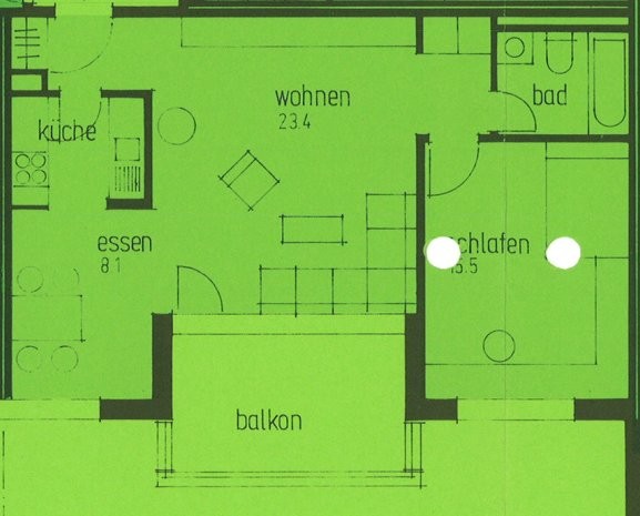 2 ½ rooms apartment, photo 8 of 8