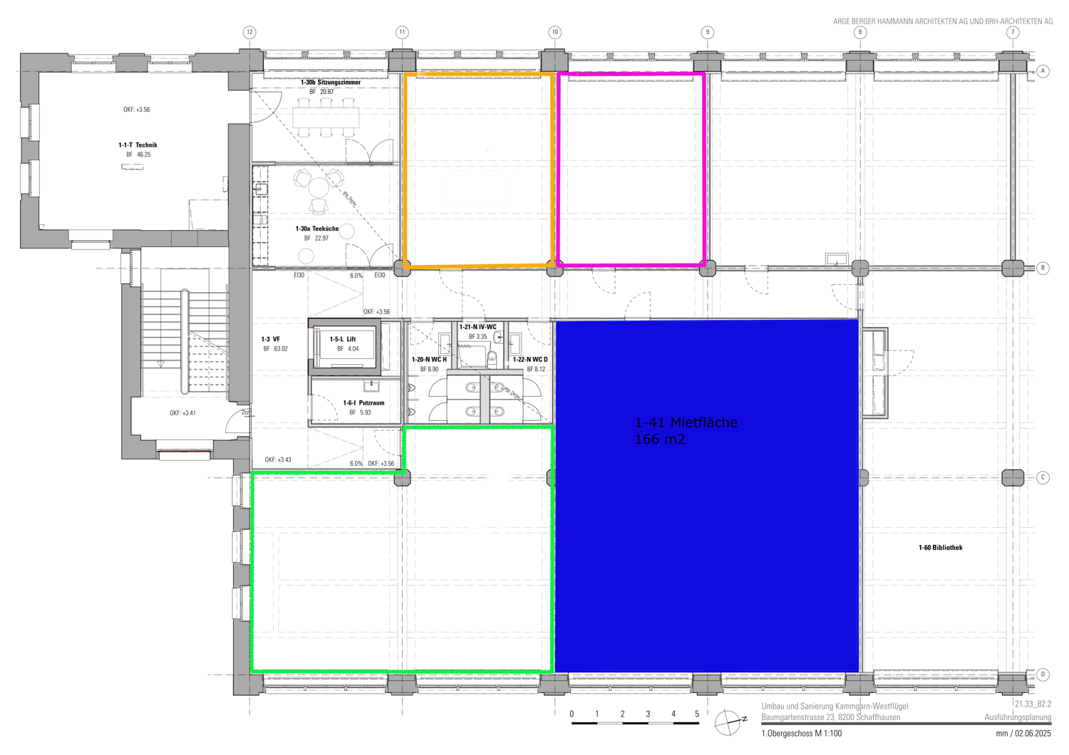 166m² commerciale