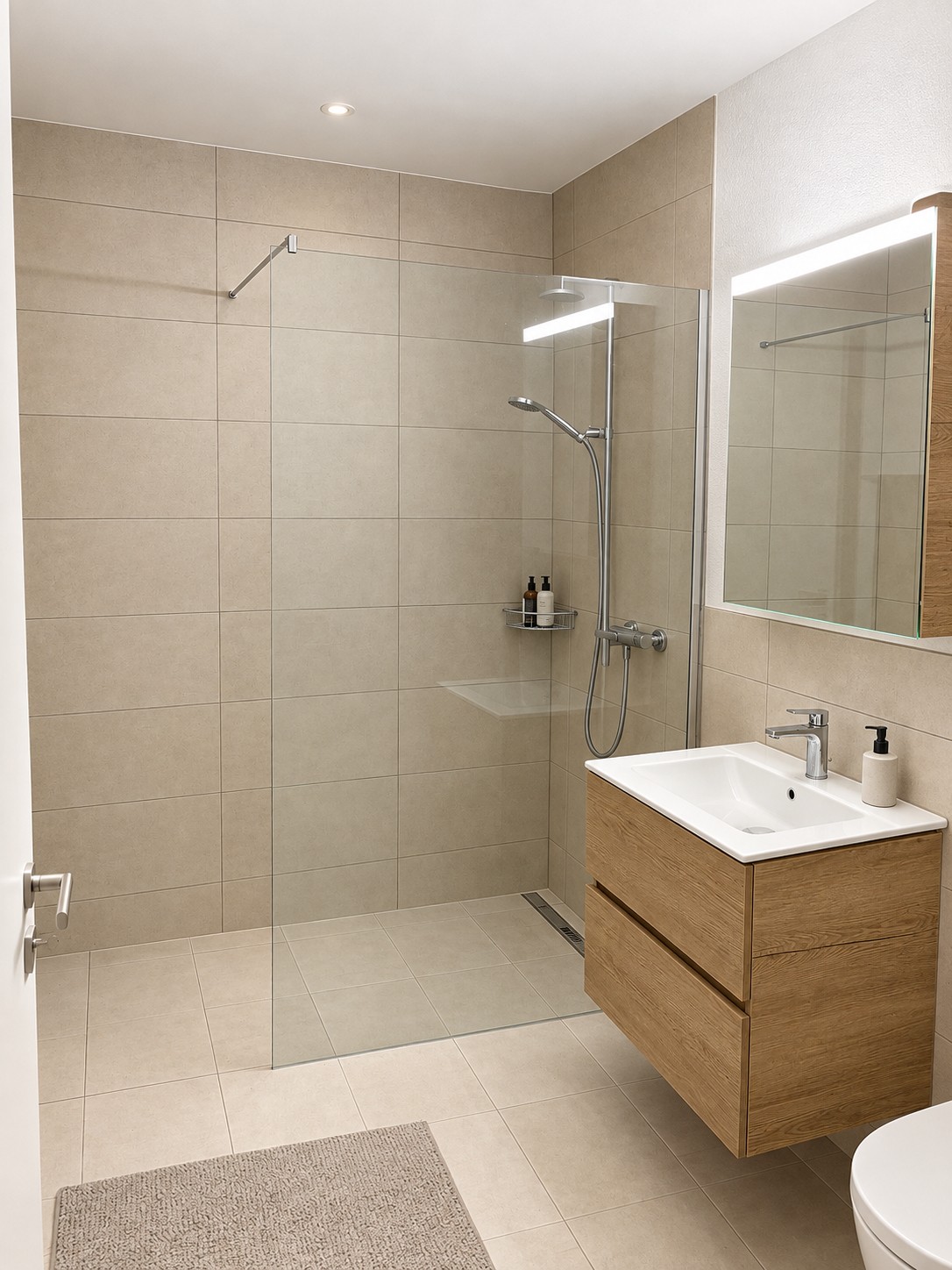 2 ½ rooms apartment

Available for rent from 01.12.2026 with the possibility to take over like-new furniture at a good price.

Shopping facilities (Migros, Denner, pharmacy) on the ground floor, car charging station for e-cars and gas station reachable within a 2-minute walk., photo 5 of 6