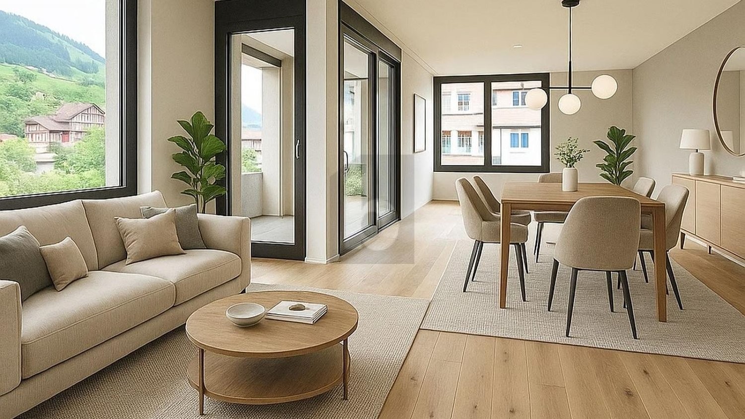 2 ½ pièces appartement