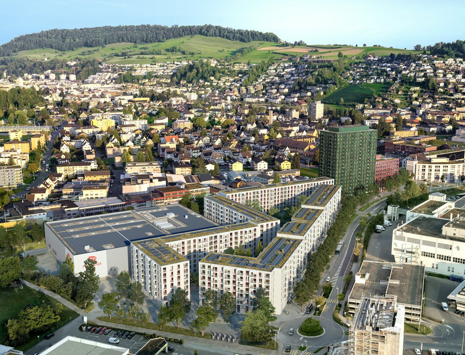 100m² commerciale