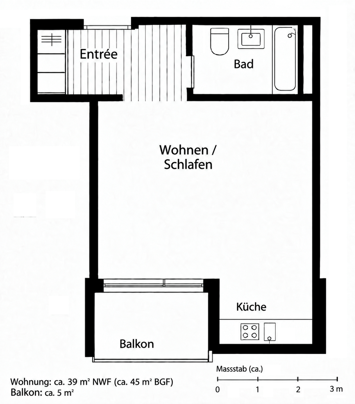 1 ½ rooms apartment, photo 10 of 10