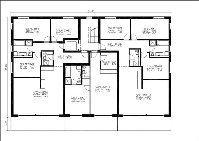 4 ½ rooms apartment