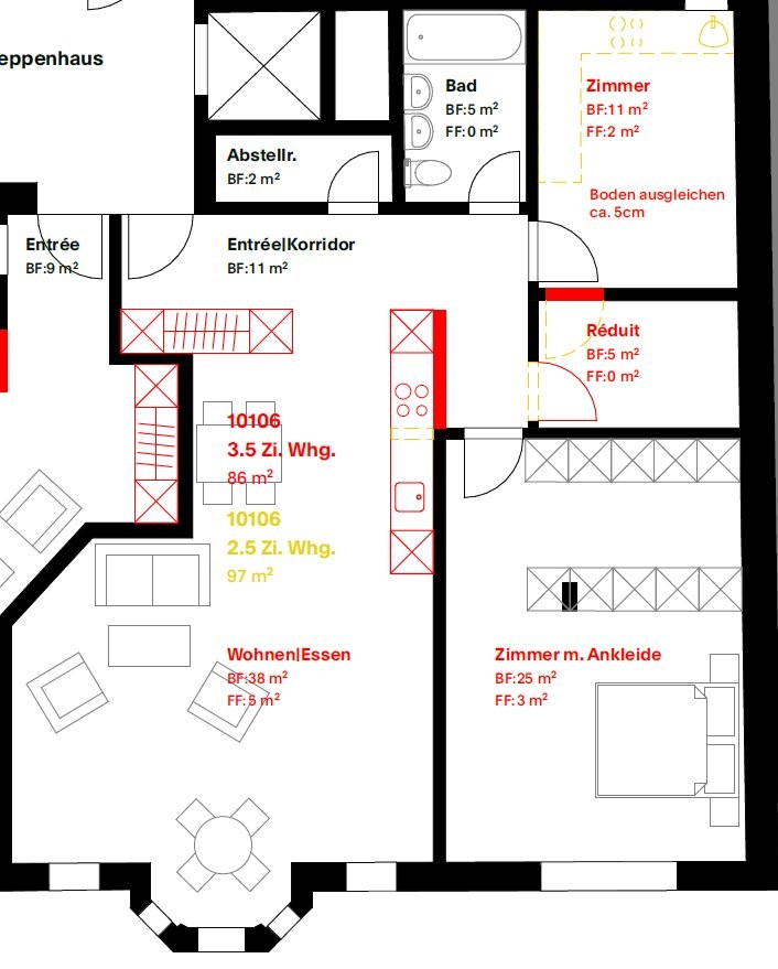 2 ½ rooms apartment, photo 5 of 5