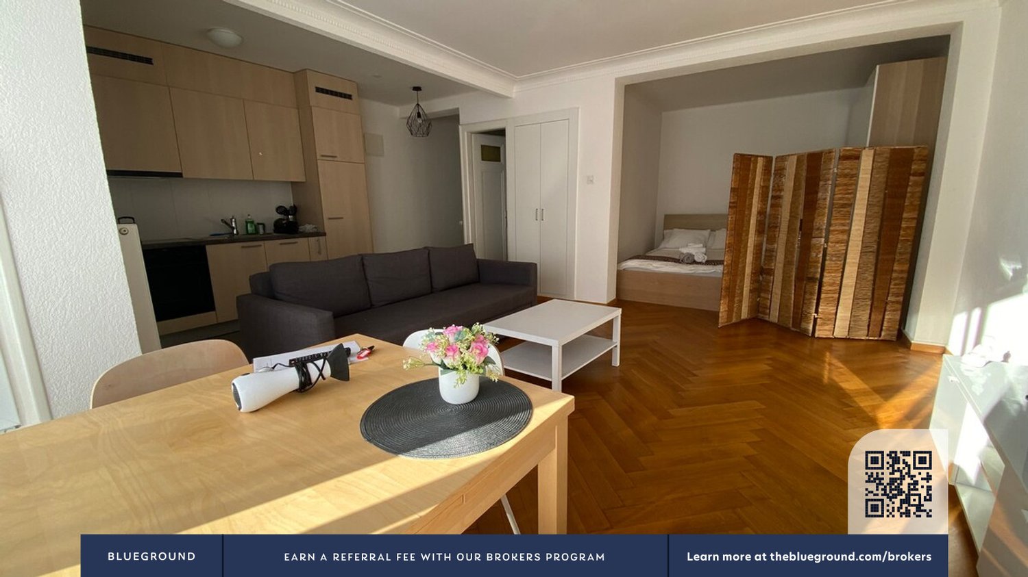 1 pièce appartement meublé