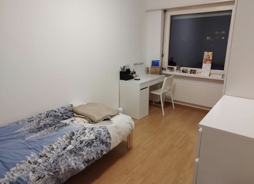 Stanza in un appartamento condiviso