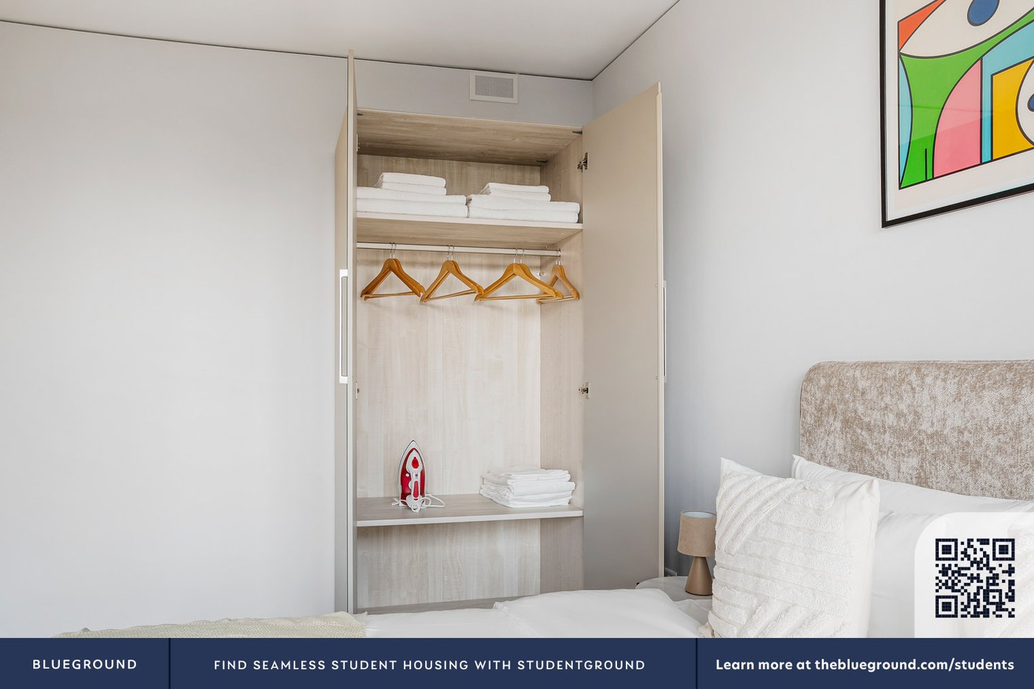 2 ½ rooms furnished flat