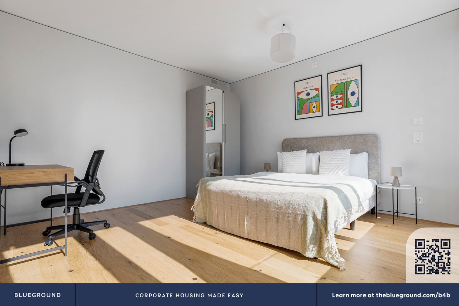 2 ½ rooms furnished flat