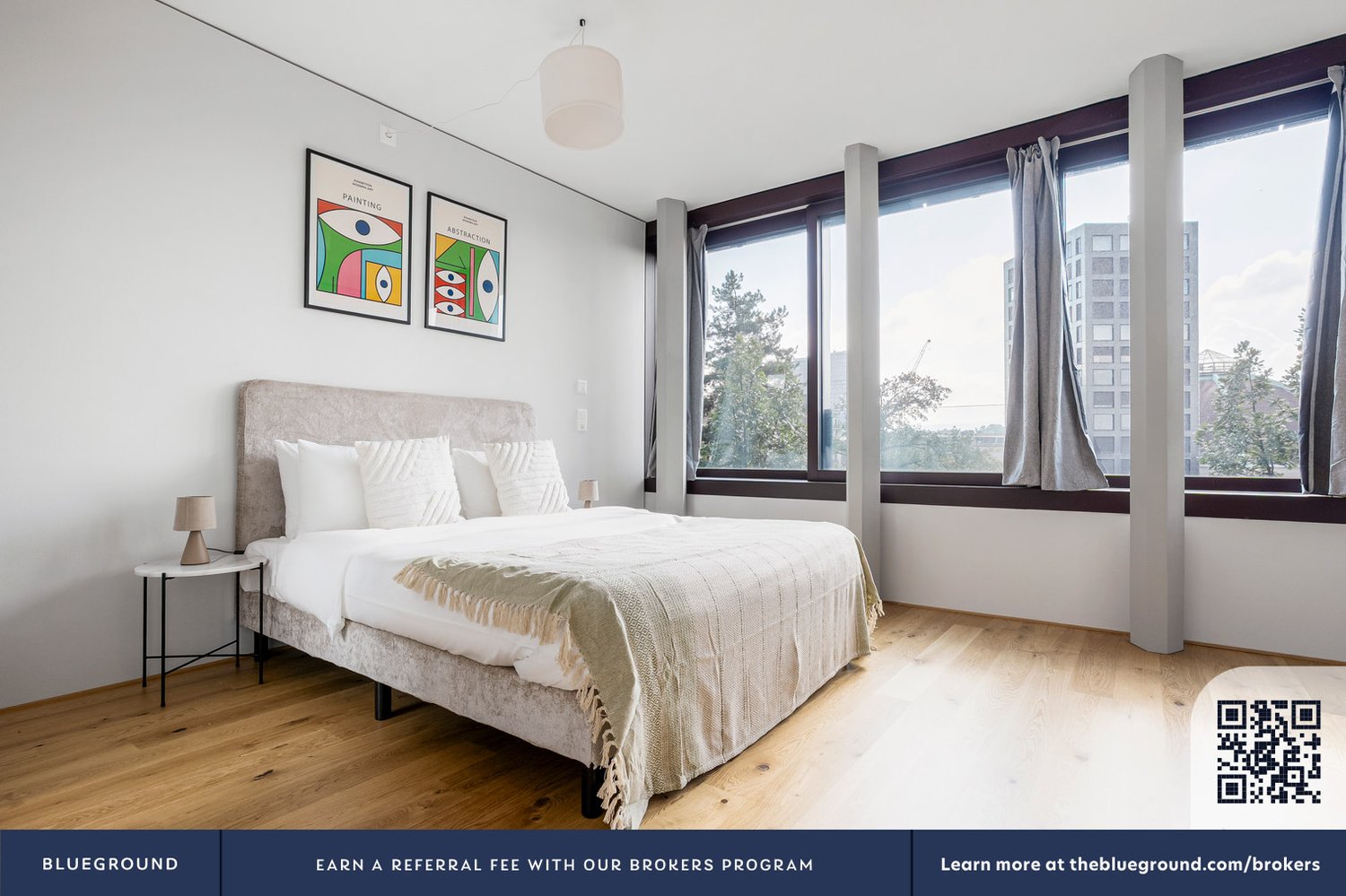 2 ½ rooms furnished flat
