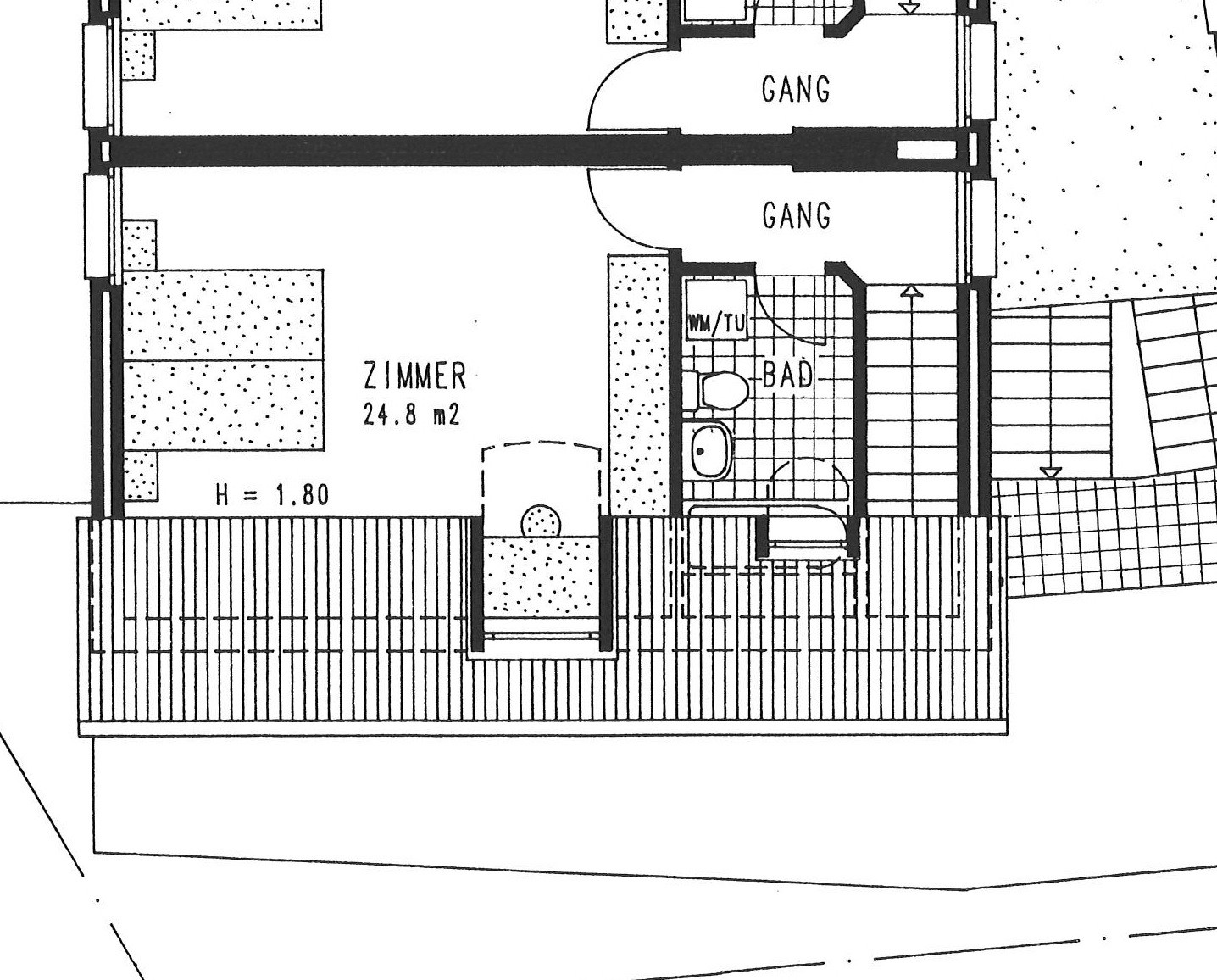 2 ½ pièces duplex