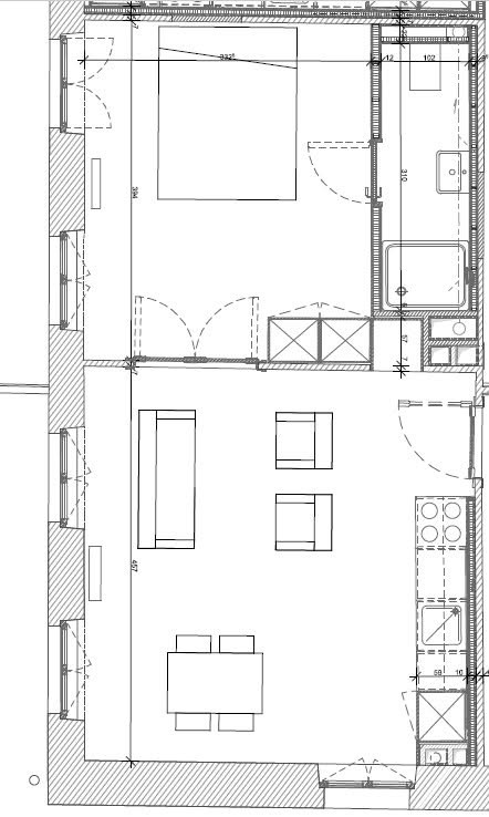 2 ½ rooms apartment