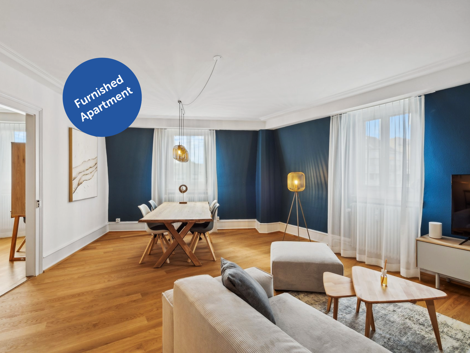 2 ½ rooms furnished flat, photo 1 of 7