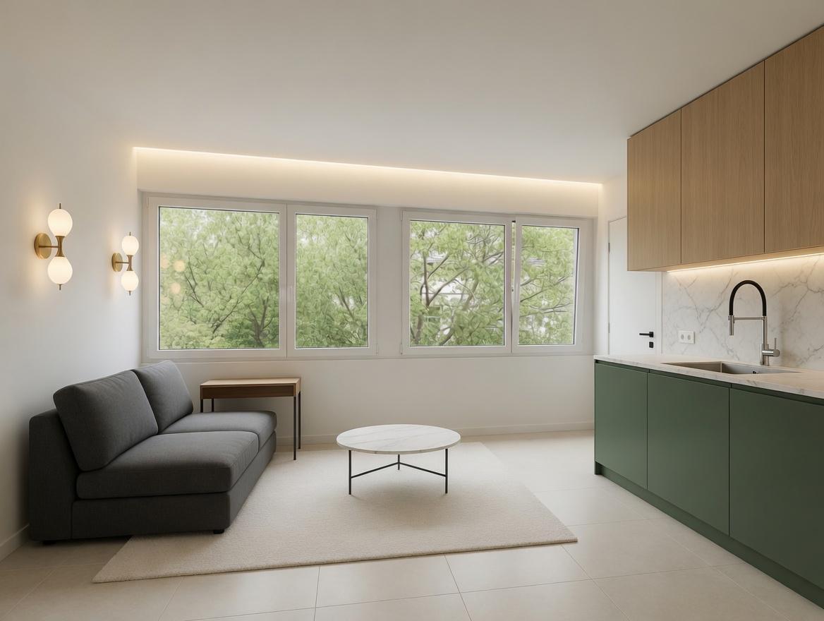 1-Zimmer-möblierte Wohnung