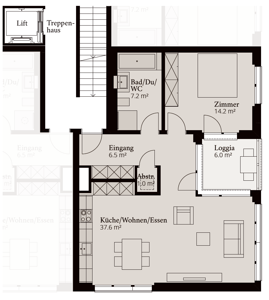 2 ½ rooms apartment, photo 2 of 10