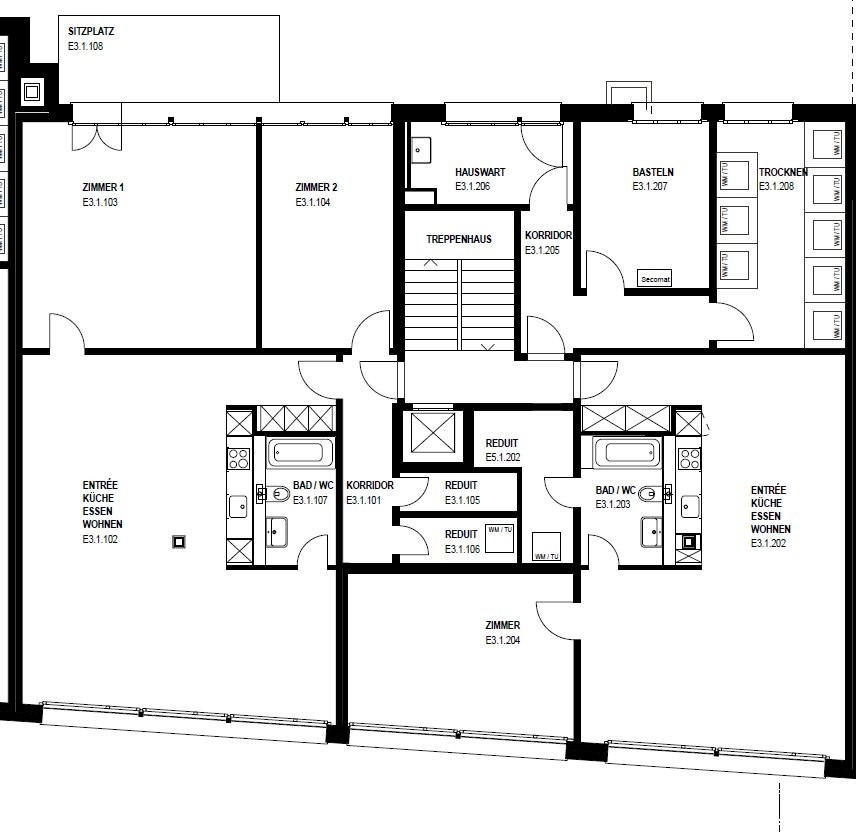 3 ½ rooms apartment