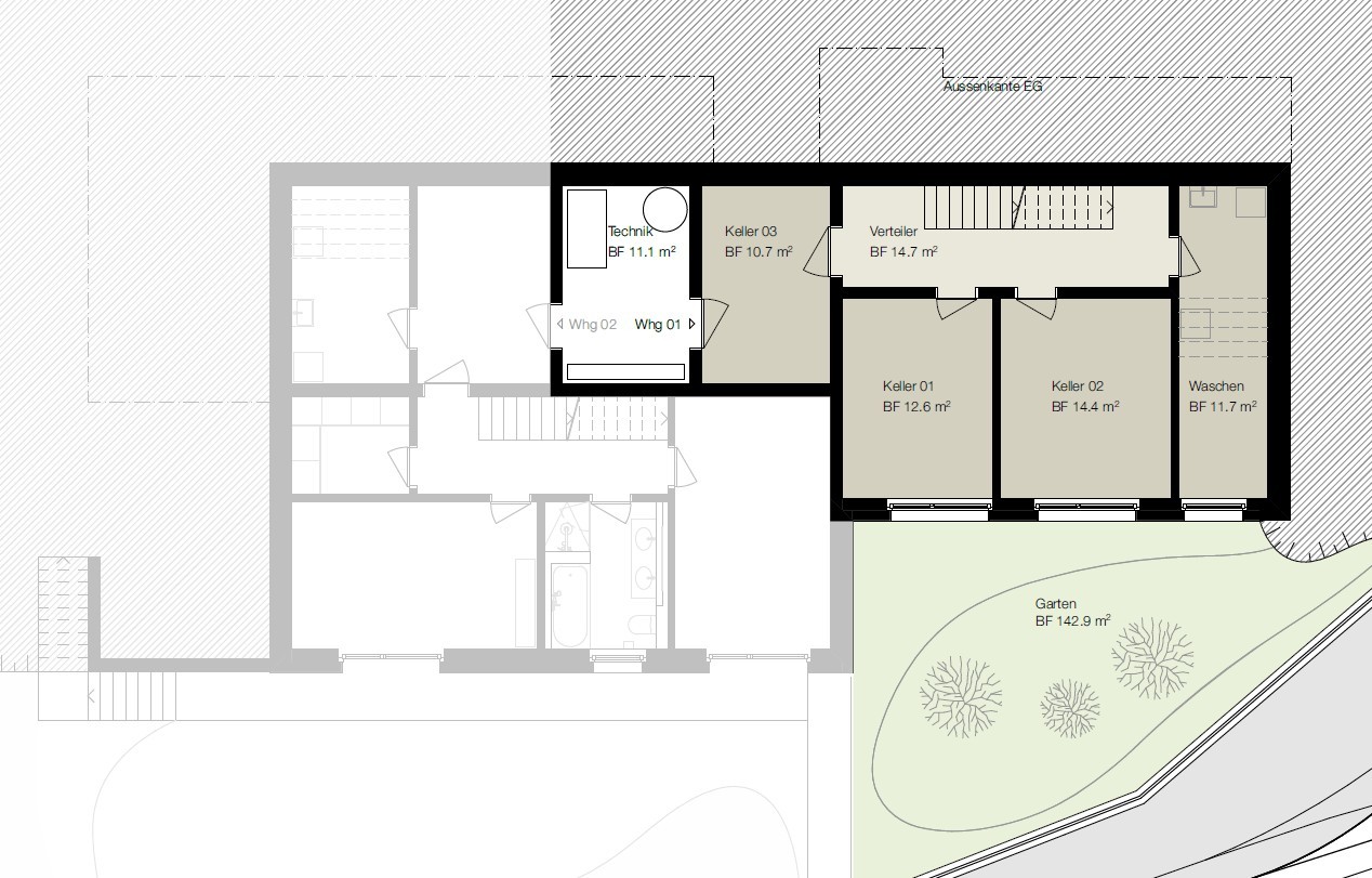 4 ½ pièces appartement attique, photo 7 sur 9