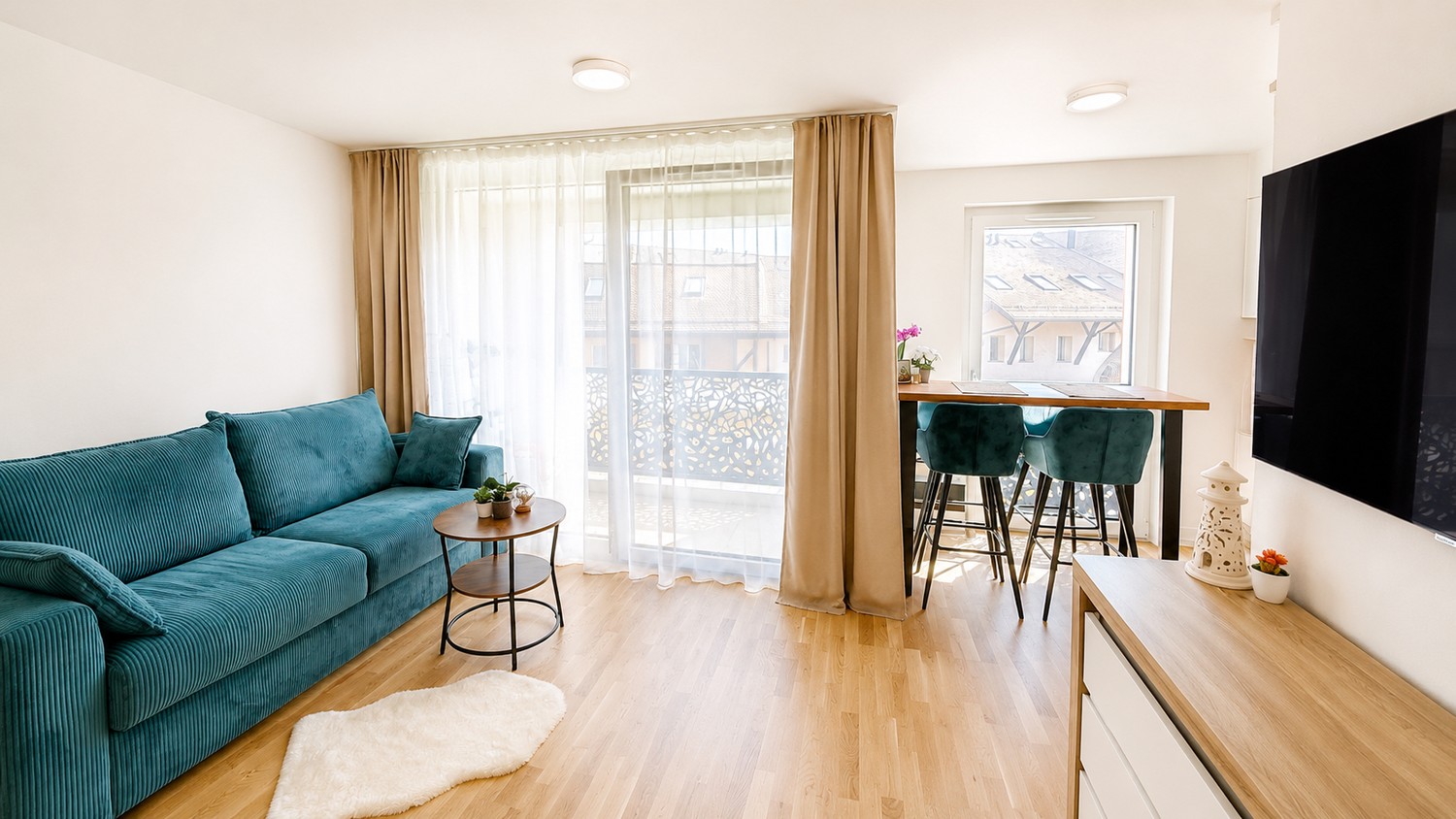1 ½ rooms apartment